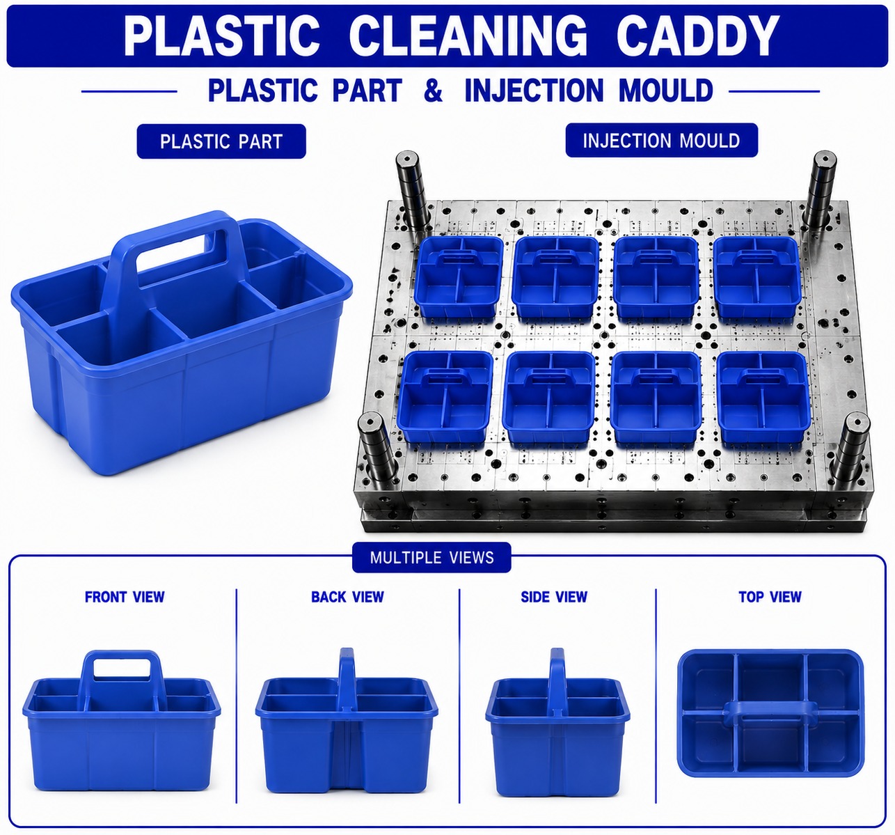 Plastic Cleaning Caddy Mould and Moulding Service